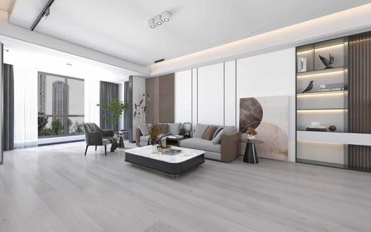 Light Grey – 8mm Hybrid Flooring | Homely Flooring