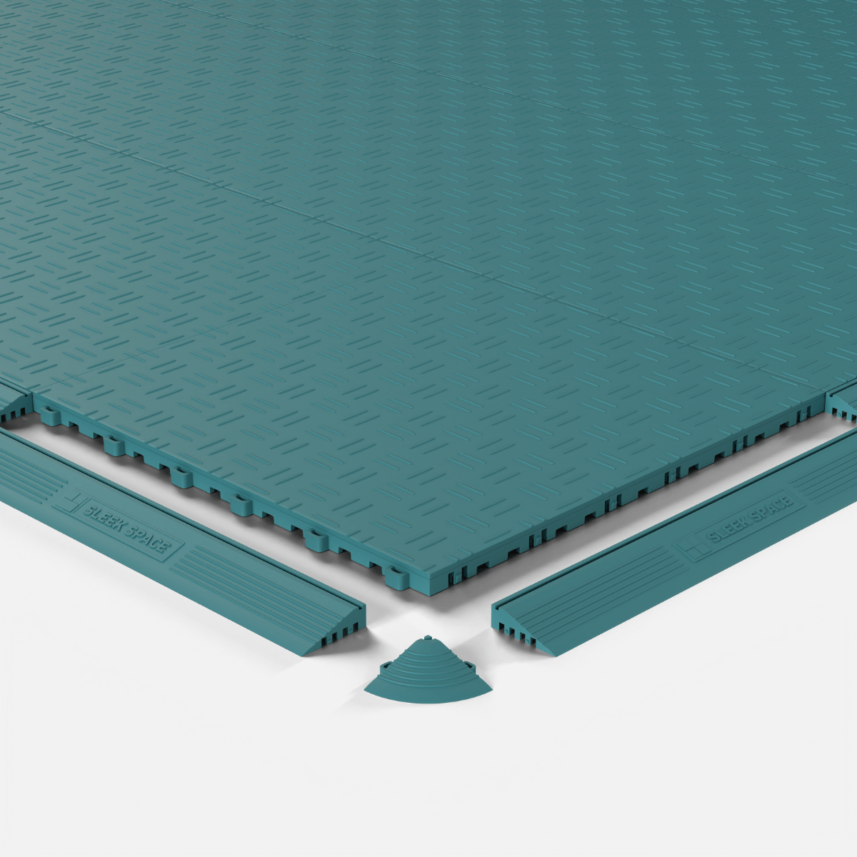 Turbo Teal – UltraEdge Ramp (Female) | Sleek Space (4-Pack)
