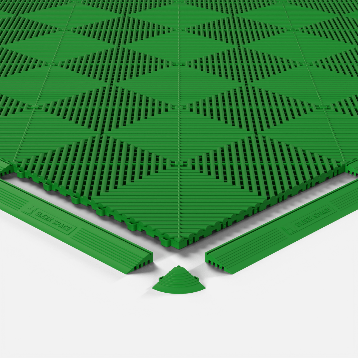 Viper Green – UltraEdge Ramp (Male) | SleekSpace (4-Pack)