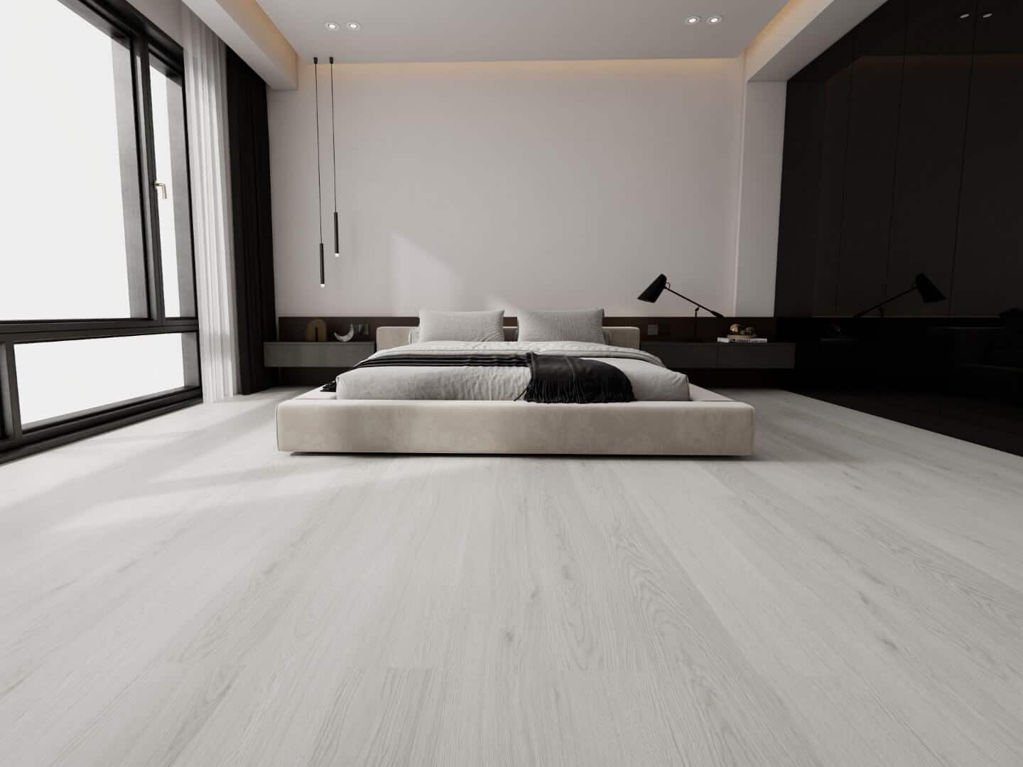 Light Grey – 8mm Hybrid Flooring | Homely Flooring