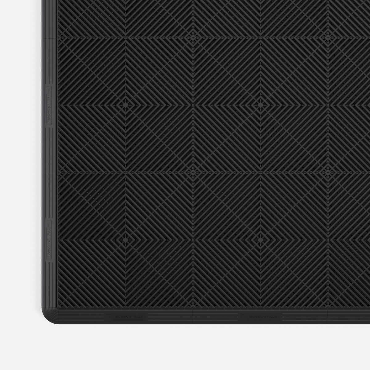 Jet Black – UltraEdge Ramp (Female) | Sleek Space (4-Pack)