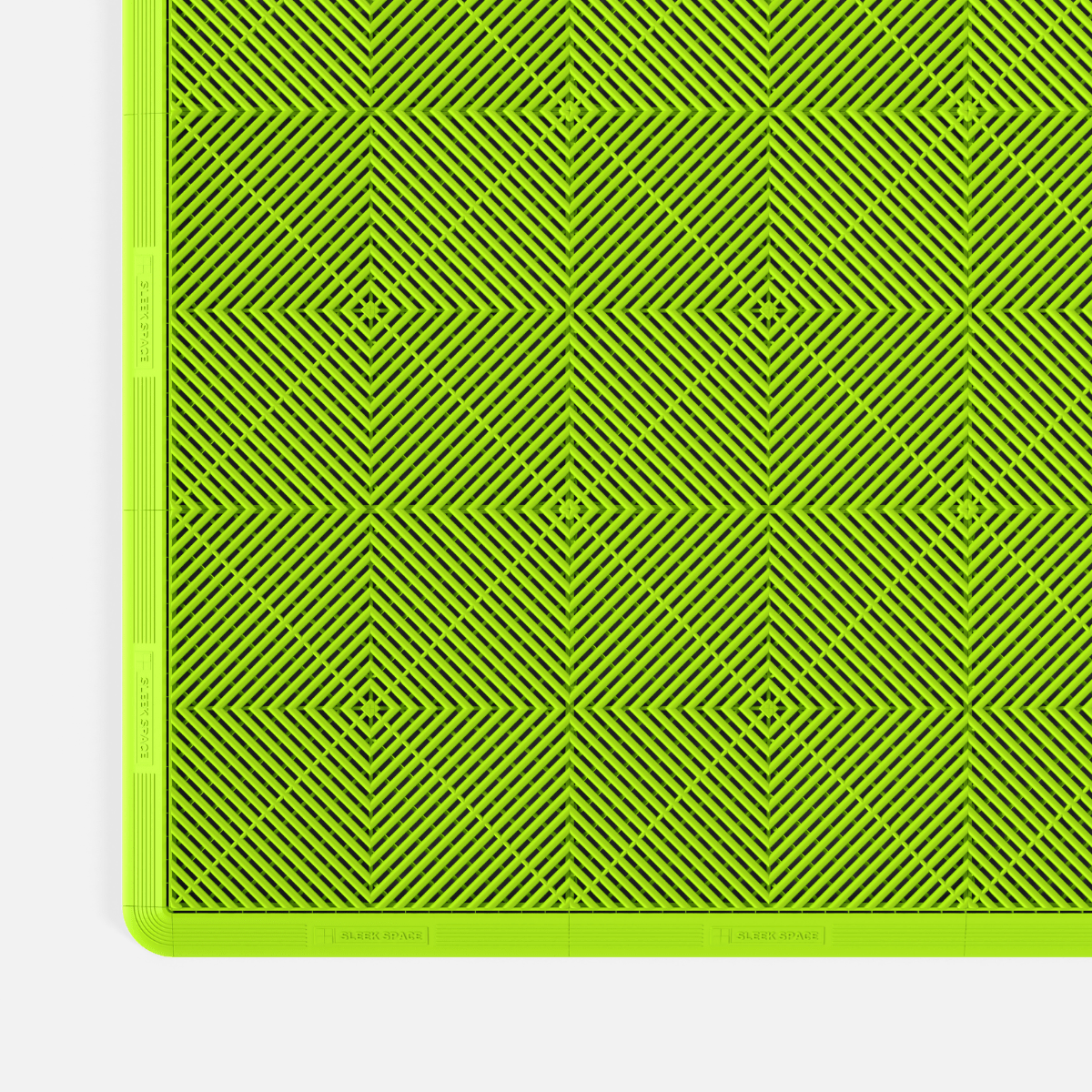 Electric Green – UltraEdge Ramp (Female) | Sleek Space (4-Pack)