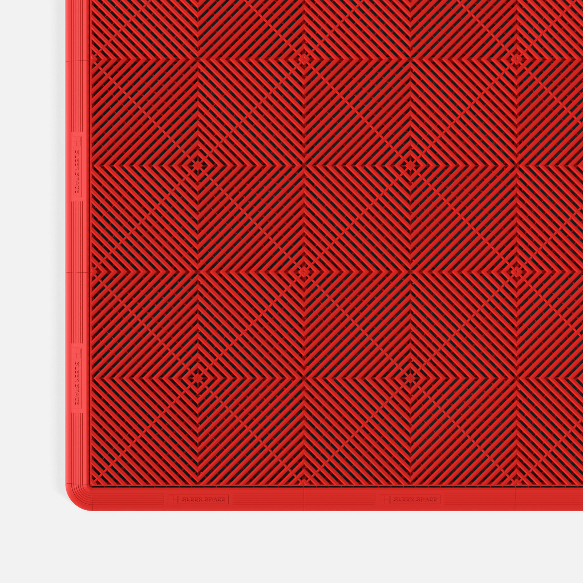 Rosso Red – UltraEdge Ramp (Male) | SleekSpace (4-Pack)