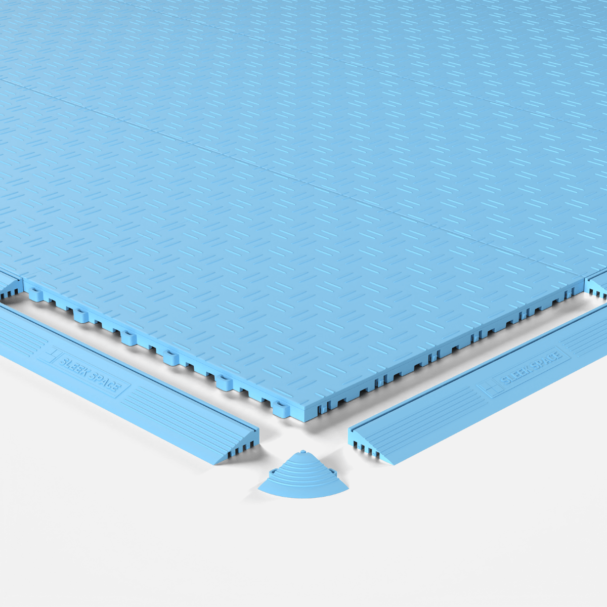 Gulf Blue – UltraEdge Ramp (Female) | Sleek Space (4-Pack)