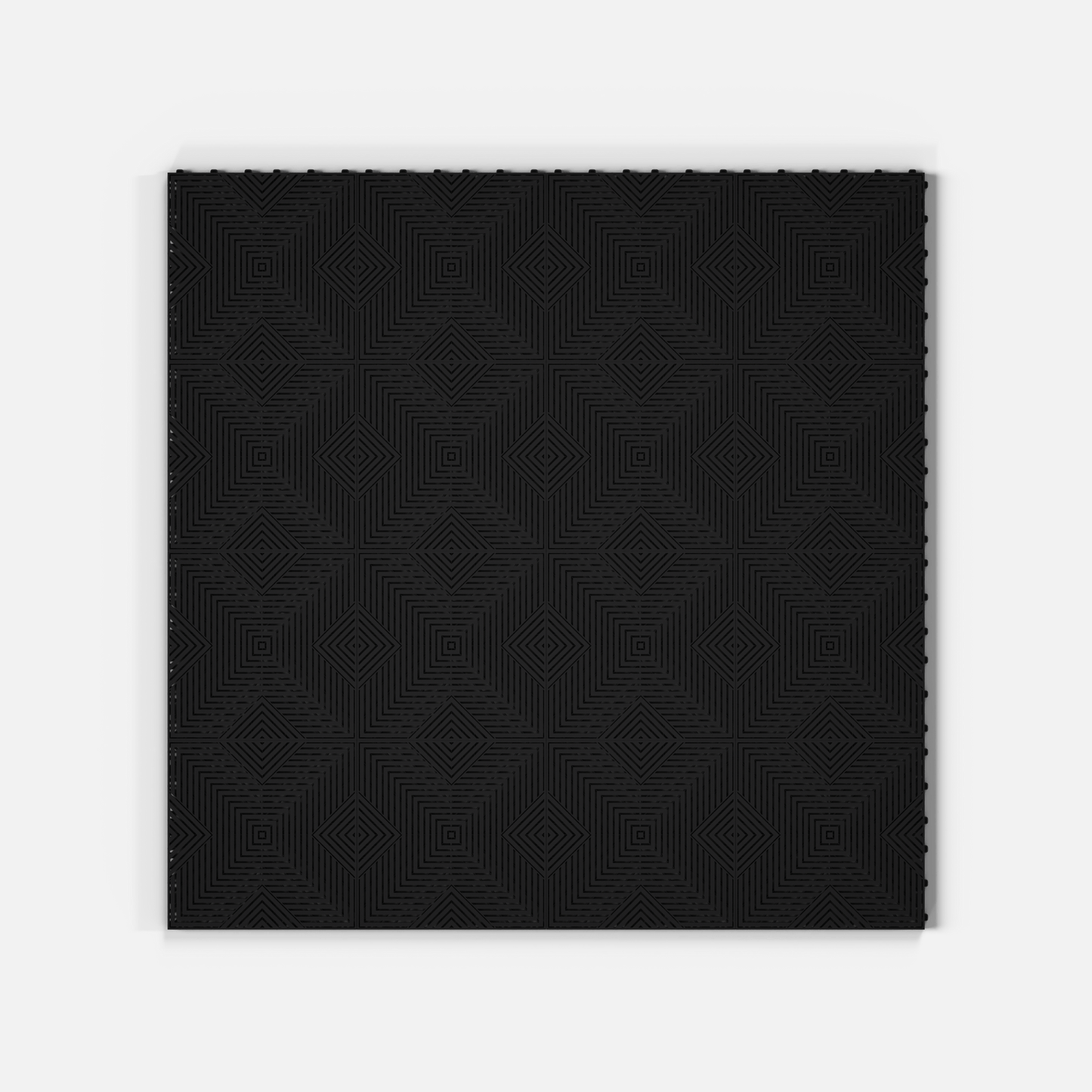 Jet Black ULTRACORE Garage Floor Tile (16-Pack)