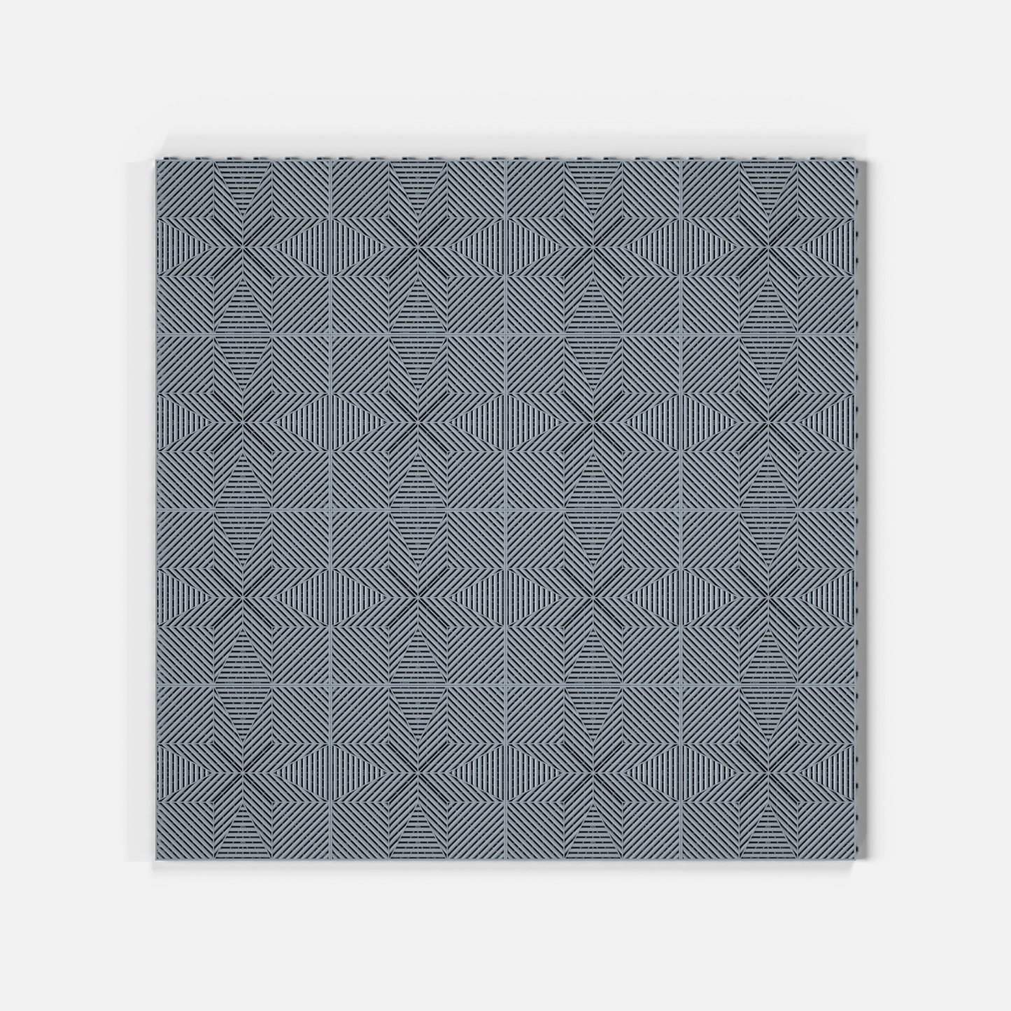 Silver Grey ULTRAFLUX Garage Floor Tile (16-Pack)