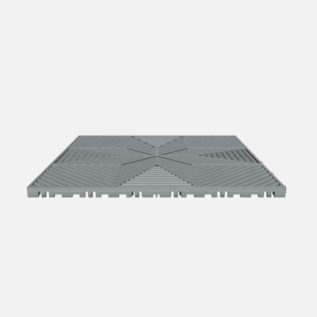 Space Grey ULTRAFLUX Garage Floor Tile (16-Pack)