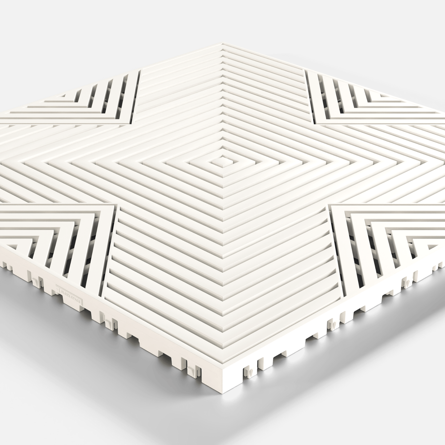 Alpine White ULTRACORE Garage Floor Tile (16-Pack)
