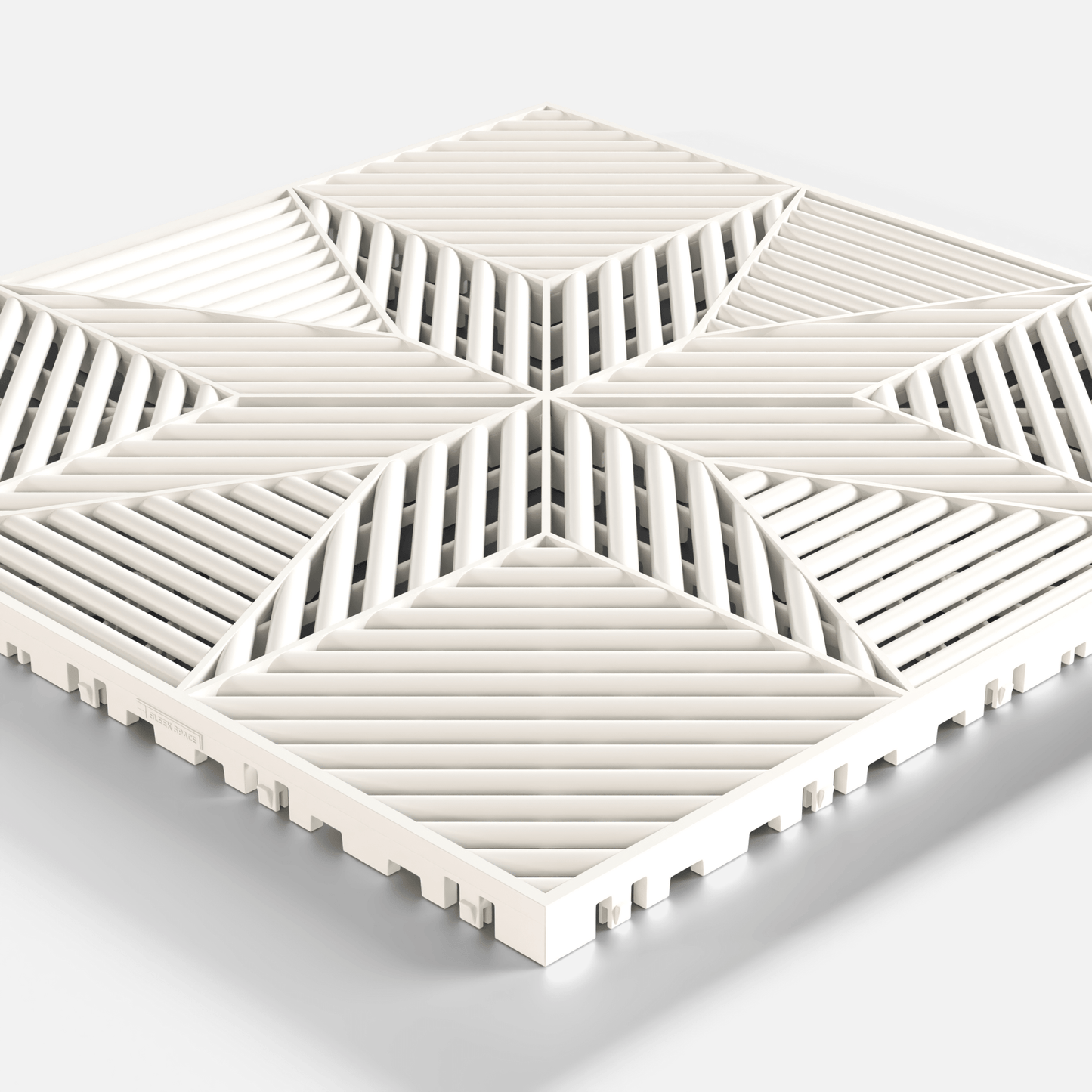 Alpine White ULTRAFLUX Garage Floor Tile (16-Pack)