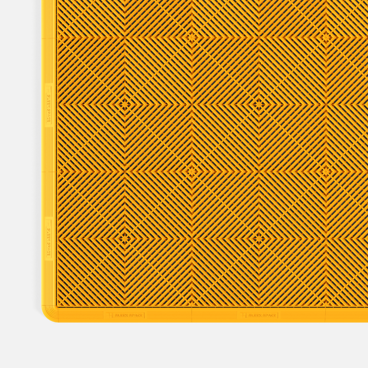 Speed Yellow – UltraEdge Ramp (Male) | SleekSpace (4-Pack)