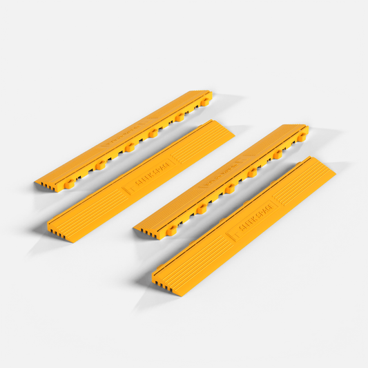 Speed Yellow – UltraEdge Ramp (Male) | SleekSpace (4-Pack)