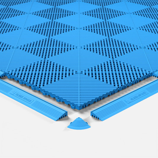 Riviera Blue – UltraEdge Ramp (Female) | Sleek Space (4-Pack)