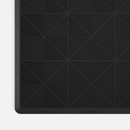 Jet Black – UltraEdge Corner | SleekSpace (4-Pack)