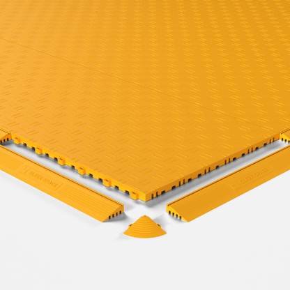 Speed Yellow – UltraEdge Ramp (Male) | SleekSpace (4-Pack)