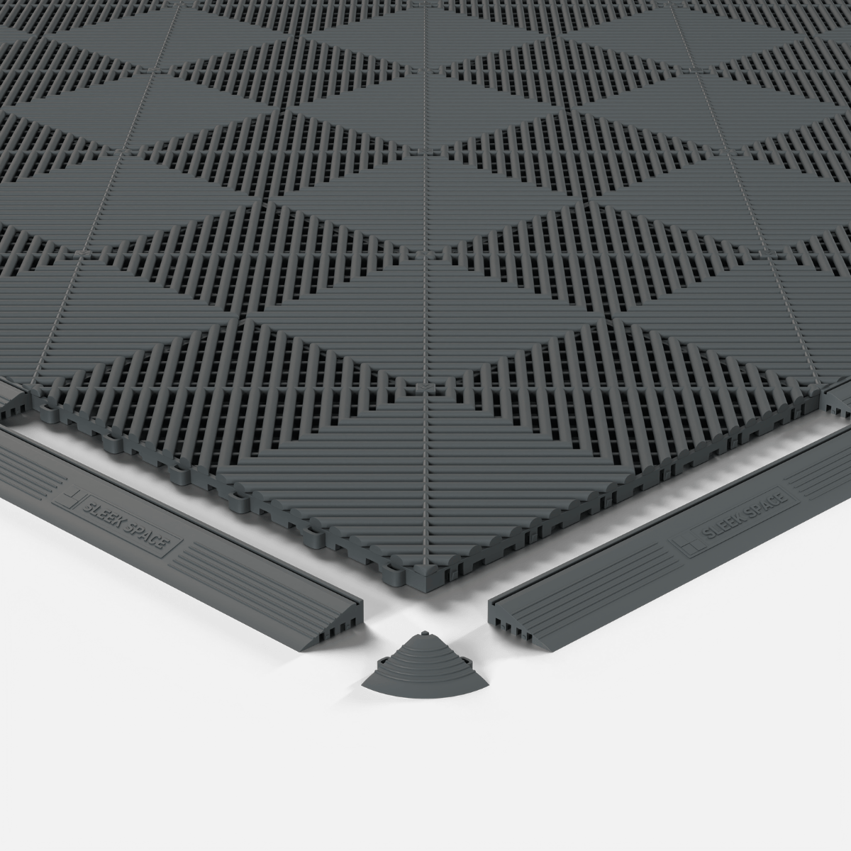 Space Grey – UltraEdge Ramp (Female) | Sleek Space (4-Pack)