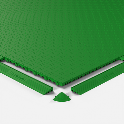 Viper Green – UltraEdge Ramp (Male) | SleekSpace (4-Pack)