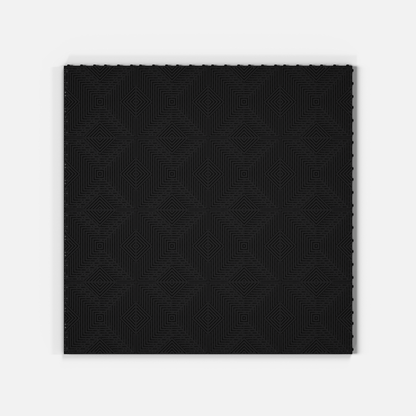 Jet Black ULTRACORE Garage Floor Tile (16-Pack)