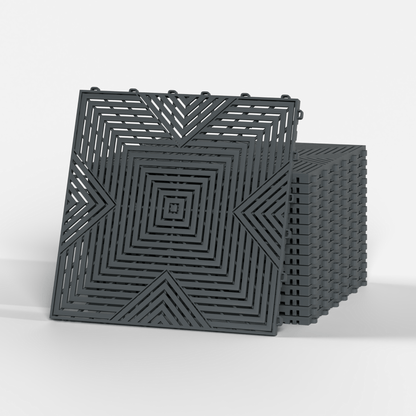 Space Grey ULTRACORE Garage Floor Tile (16-Pack)