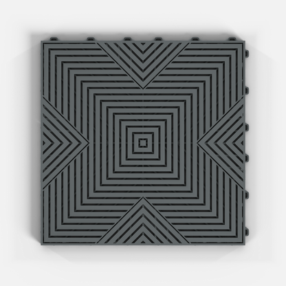 Space Grey ULTRACORE Garage Floor Tile (16-Pack)