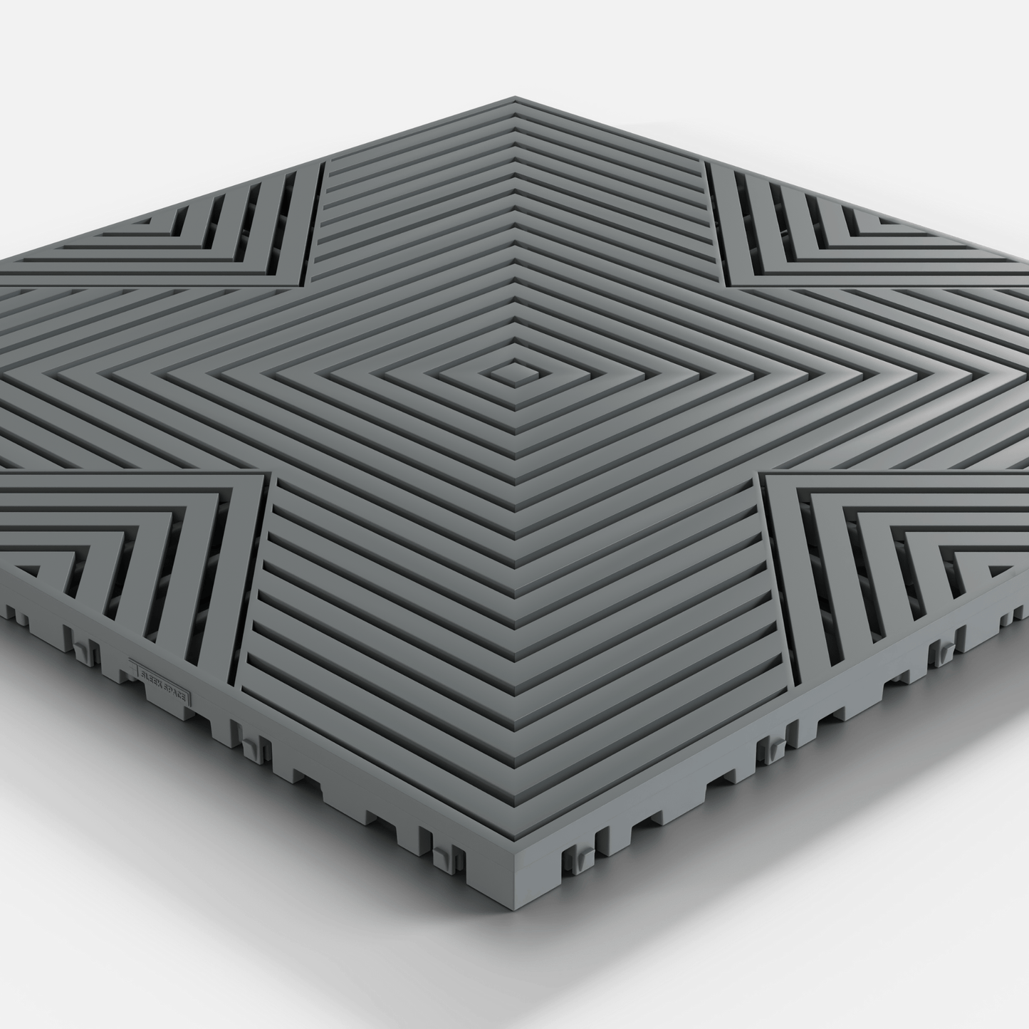 Space Grey ULTRACORE Garage Floor Tile (16-Pack)