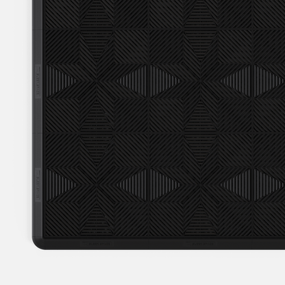 Jet Black ULTRAFLUX Garage Floor Tile (16-Pack)