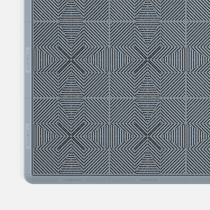 Silver Grey ULTRAFLUX Garage Floor Tile (16-Pack)
