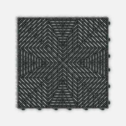 Space Grey ULTRAFLUX Garage Floor Tile (16-Pack)