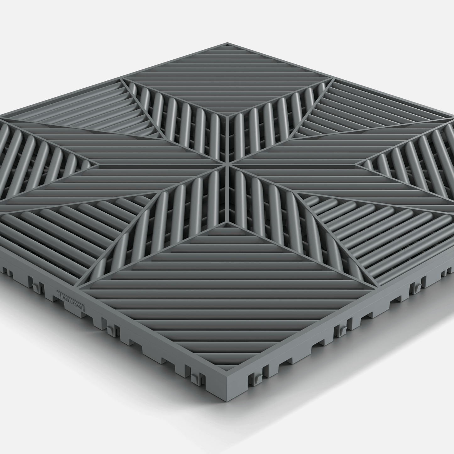 Space Grey ULTRAFLUX Garage Floor Tile (16-Pack)