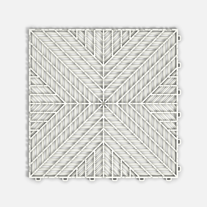 Alpine White ULTRACORE Garage Floor Tile (16-Pack)
