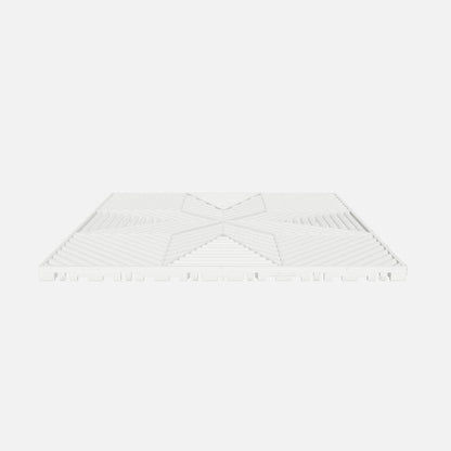 Alpine White ULTRAFLUX Garage Floor Tile (16-Pack)