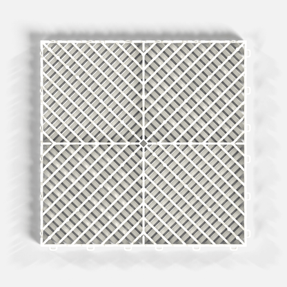 Alpine White – UltraGrid | Sleek Space (16-Pack)