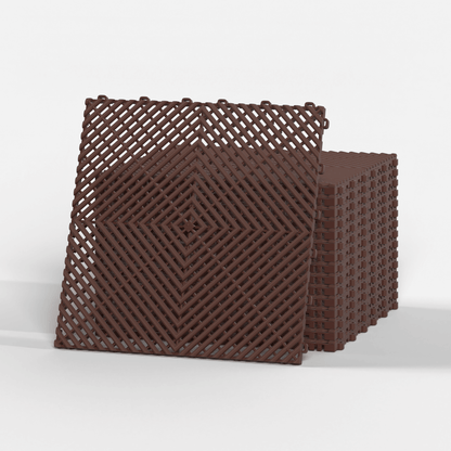 Heritage Brown – UltraGrid | Sleek Space (16-Pack)